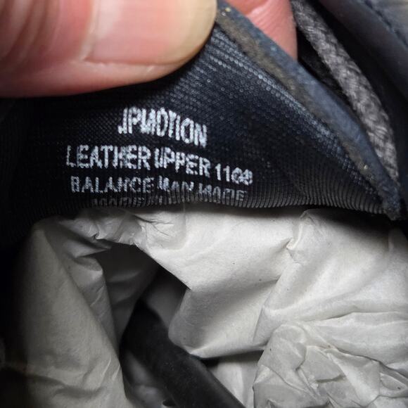 NIB Easy Spirit JP Motion 10EE Anti-Gravity Leather Navy Blue Casual Tie Shoe - Picture 9 of 9